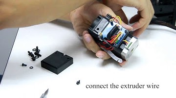23 Mount the extruders——prusa I3 M201  NEW VERSION!