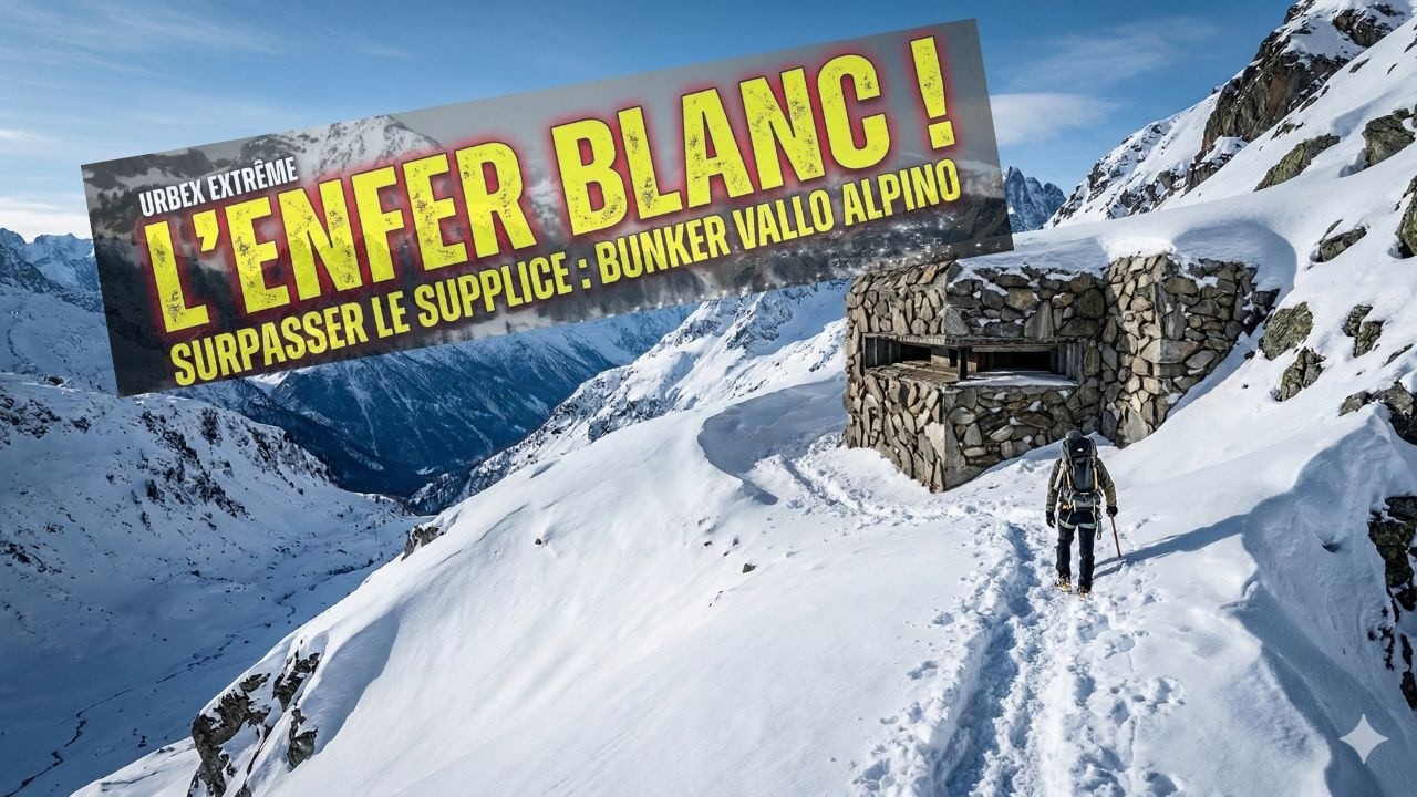 DENIVELE MORTEL POUR UN BUNKER DU VALLO ALPINO (@FisHExploreur)