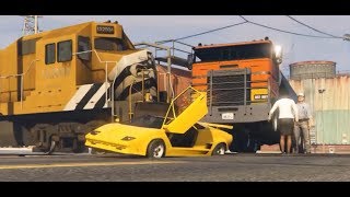 GTA V  Train Accidents