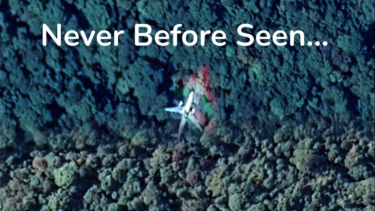 Immensely Hidden Planes on Google Earth