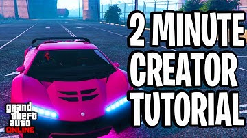 *EASY* 2 MINUTE TUTORIAL! (HOW TO MAKE A CREATOR RACE IN GTA ONLINE)