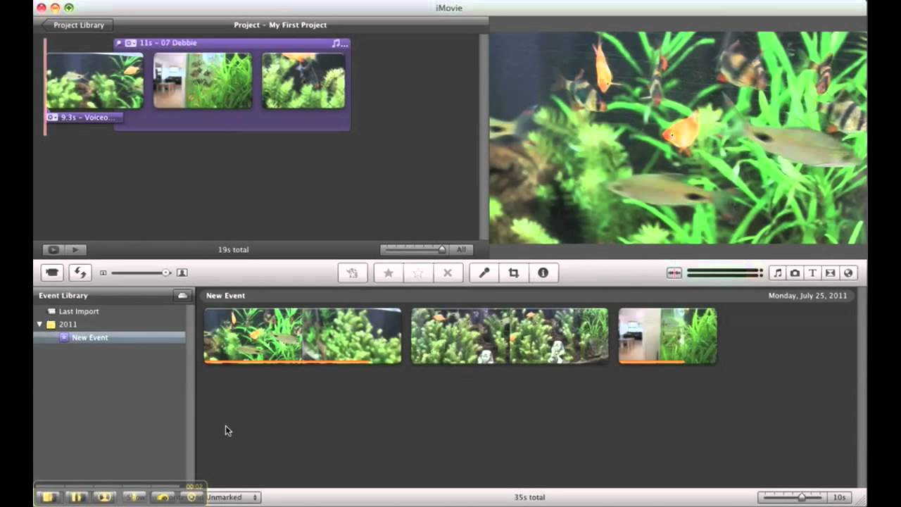 iMovie Video Tutorials Adding Effects YouTube