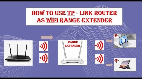How to use Tp-Link Router as Wifi Range Extender/Repeater  (TL-WR840N)