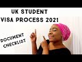 Required documents for study in UK | UK student visa process 2021