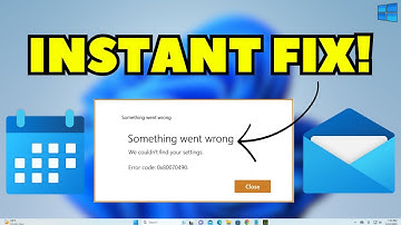 Fix Cannot "Add Account" in Windows 11/10 Mail and Calendar App (Error Code 0x80070490)
