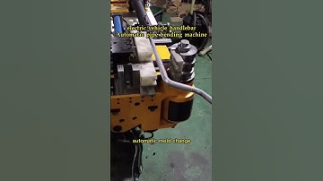 Electric vehicle handlebar.Automatic pipe bending machine #pipebendingmachine #pipebender #shirt