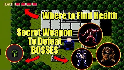 Festers Quest - Secrets to Destroy ALL the Bosses in Festers Quest for the NES #nes #addamsfamily