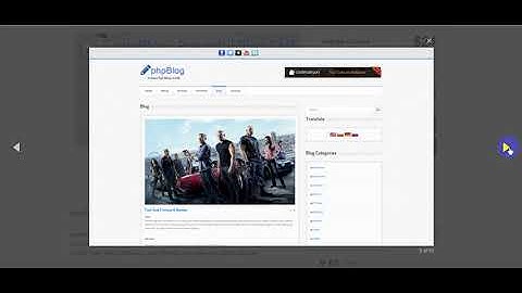 Free Download phpBlog   Powerful Blog CMS