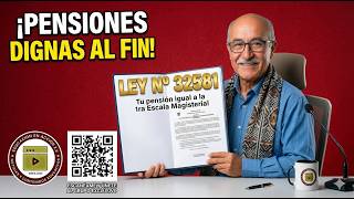 🎇🎇CONGRESO PUBLICA EN EL PERUANO LEY 32581, LEY DE LAS PENSIONES DIGNAS 3500!!!!!