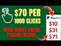 $70 per 1000 Clicks | How to Make Money Online by Url Shortner | Linkvertise Review in Hindi