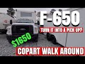 Copart Walk Around Shot Up Lexus, Semi Trucks, F650 Ford And More