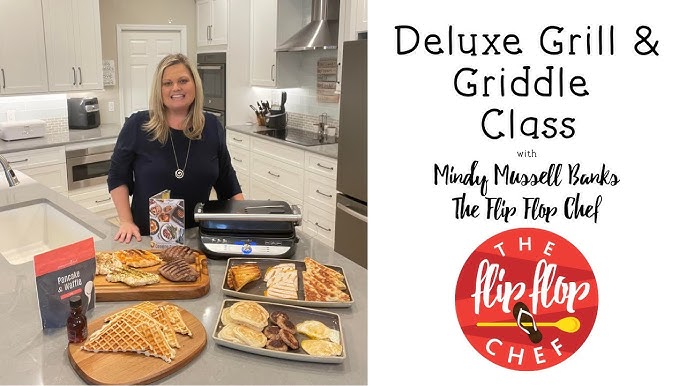 Deluxe Electric Grill & Griddle - Shop