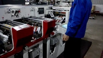 SMART-340 SERVP DRIVEN HIGH SPEED Flexo Printing Machine Flexographic Press Pre-register