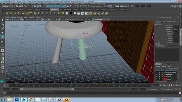 Maya: Eggy Whites Part 5 Creating the stool