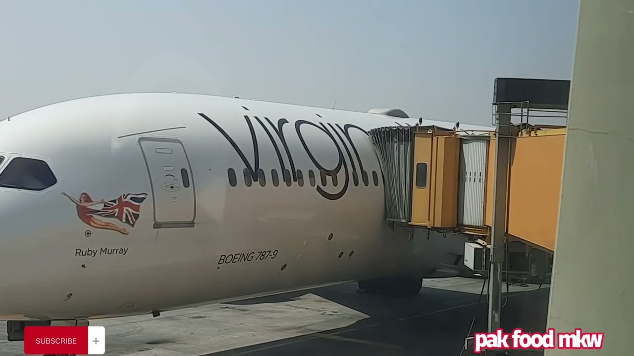 PAK FOOD, TRIP WITH ✈VIRGIN ATLANTIC LAHORE TO LONDON  HEATHROW ✈♥️