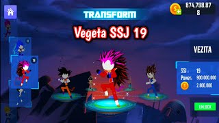 Stick Z: Super Dragon Fight - Vegeta SSJ 18, Vegeta SSJ 19 screenshot 5