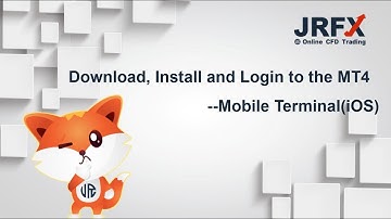JRFX: Download, Install and Login to the MT4 Mobile Terminal(iOS)