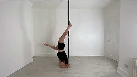 Beginner Pole Dance Tutorial. Forearm stand