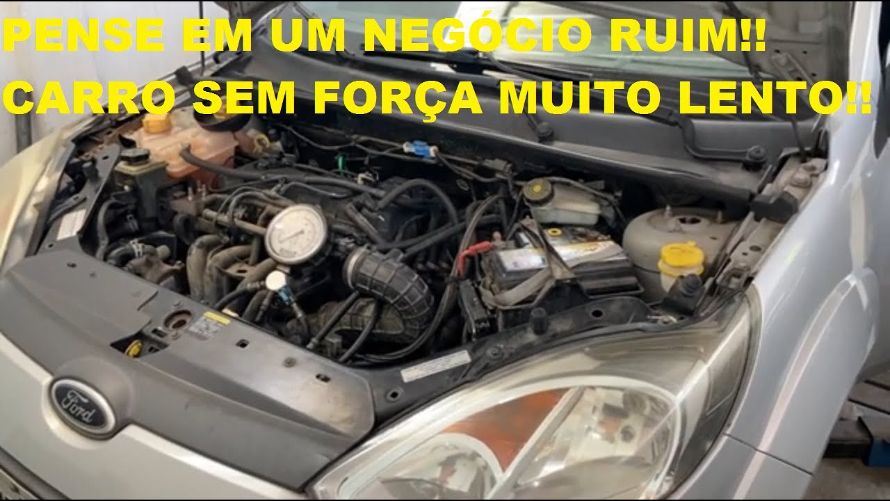 CARRO PERDENDO FORÇA DANDO ESTOUROS CONSUMINDO MUITO COMBUSTÍVEL FIESTA KA ECOSPORT COURIER FOCUS!