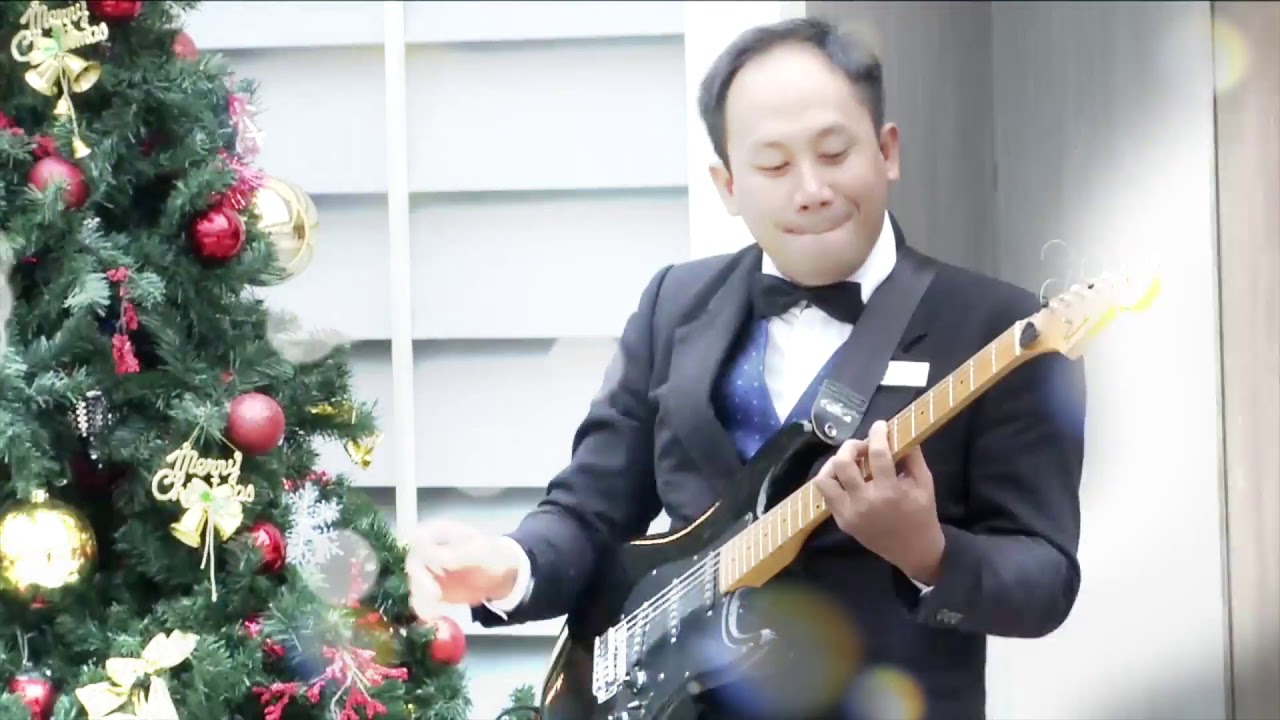 Intervals (Belvedere) Guitar Cover Perform @Sole Central Pool Costa Serena