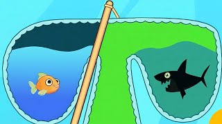 Save the fish Game / pull the pin fish save all levels android game screenshot 3