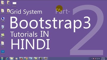 bootstrap3 tutorials in hindi part 2 grid system   YouTube