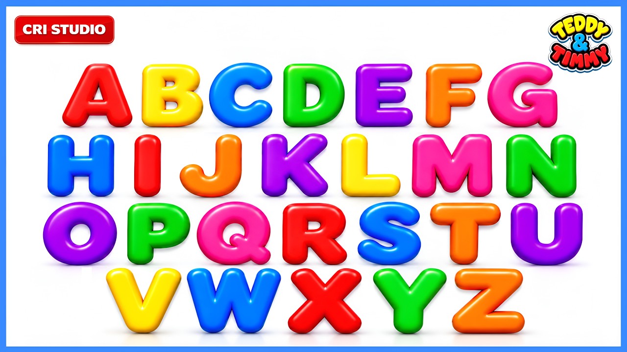 Alphabets A To Z For Kids & Children | ABC Song | English ABCD Letters | ABCDEFGHIJKLMNOPQRSTUVWXYZ