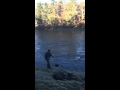 Spey cast skagit circle high bank left hand up