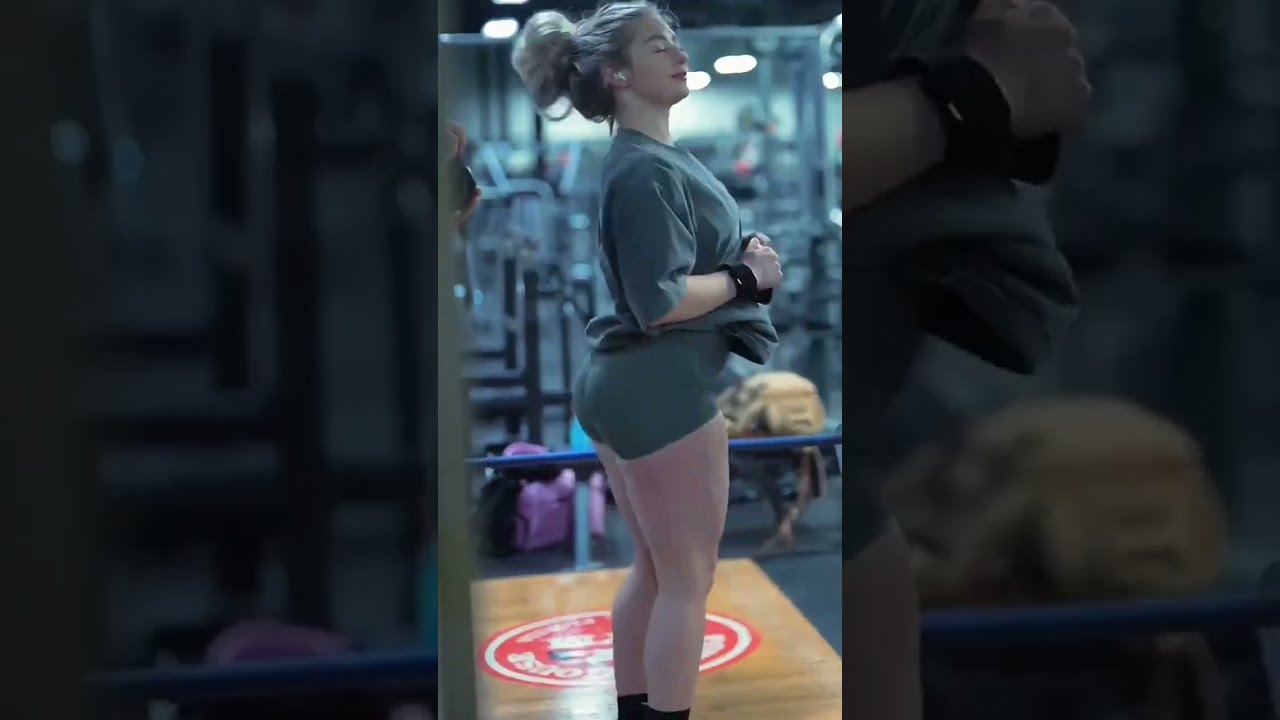 Workout dreamed off perfect legs