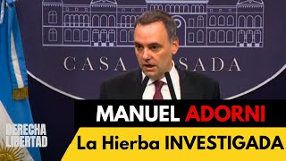 🛑DIFERIDO: VOCERO del presidente Milei, Manuel Adornis en Conferencia de prensa | 31.05.24