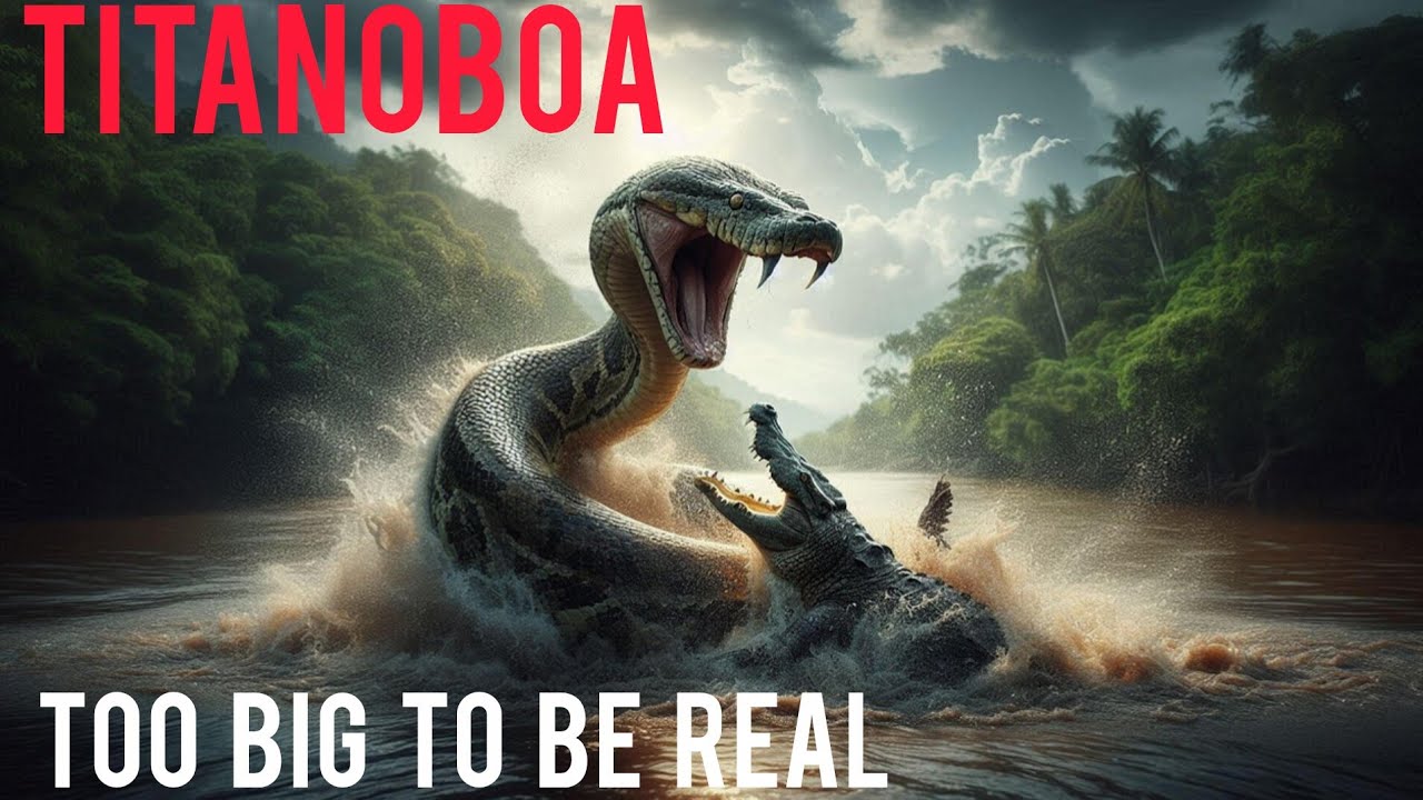 Nothing About The Titanoboa Was Normal....Too Big Too Be Real