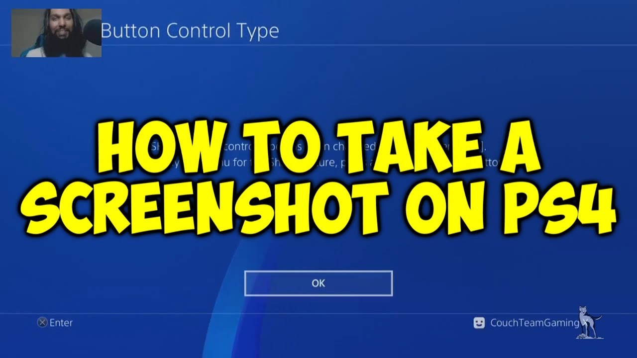 How To Take A Screenshot PS4 - YouTube