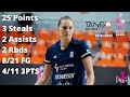 Marine johannes 25 points vs bourges  lfb 202324