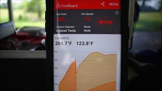 FierBoard Fan Drive Cable On A  Small T&K Reverse Flow Cabinet Smoker