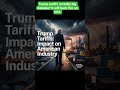 Trump tariffs on India big mistake?It will impact America first #High inflation high interest in US