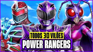 POWER RANGERS: O VILÃO PRINCIPAL DE CADA TEMPORADA (1993-2023)