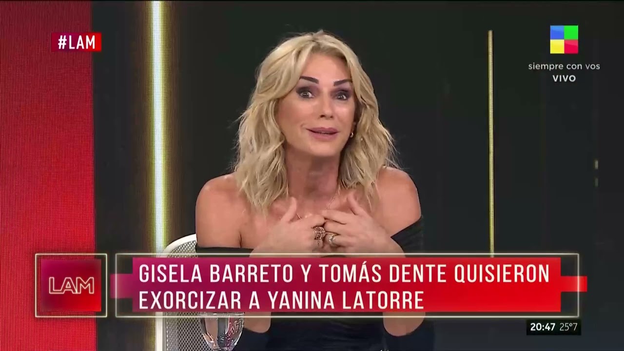 Yanina Latorre apuntó sin filtro contra Gisela Barretto y Tomás Dente