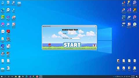 Hướng dẫn làm game Mario bằng code C# [Phần 1]