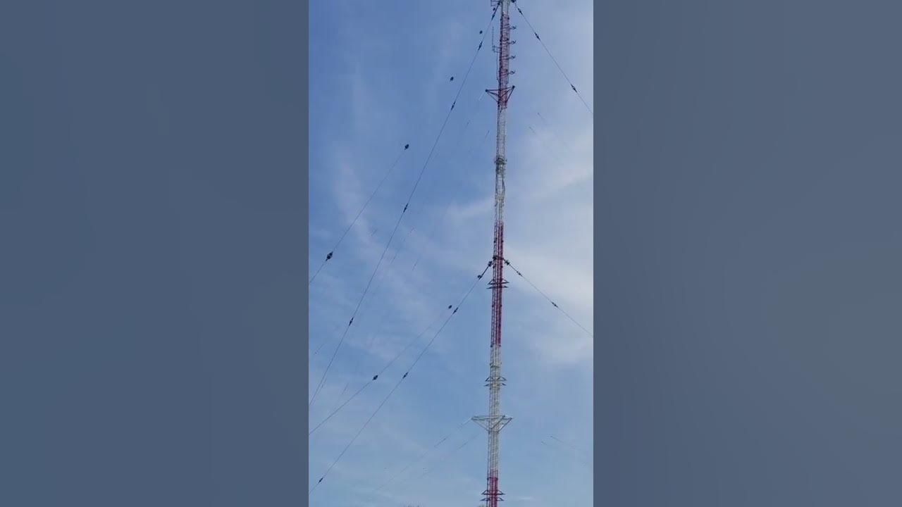 Massive tower wtam 1100 cleveland s popular 50 000 watt radio heavy