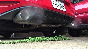 MK7 GTI Muffler and Resonator delete. Cold Start, Idle, and Revving.