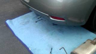 No muffler on an 08 Eclipse GS