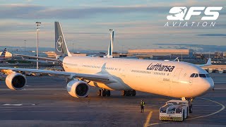 Lufthansa - A340 600 - бизнес-класс - из Нью-Йорка (JFK) в Мюнхен (MUC) | РАССМОТРЕНИЕ