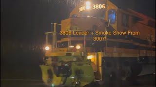 GP40-3 3806 leader on the 393! 5/14/2026