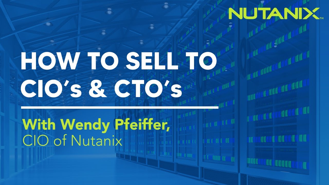 How to sell IT services to CIO's and CTO's