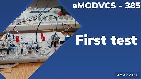 DIY Modular Breadboard Synth Series - First tests