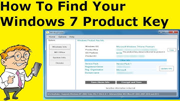How To Find Your Windows 7 Product Key / Serial (Guide)