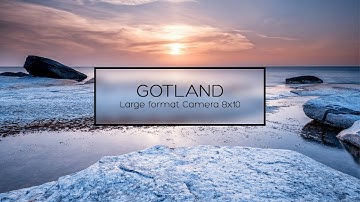 GOTLAND with Large Format Camera 8x10