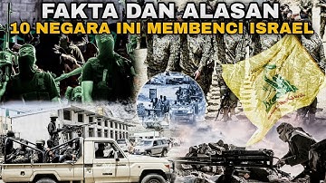 Mengapa Mereka Membenci ISRAEL❓10 Negara Yang Menentang ISRAEL Di Tahun 2025 | INI ALASANNYA ❗