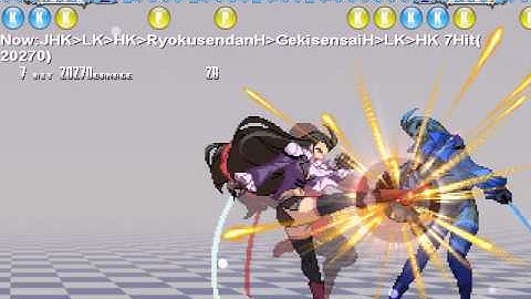 Yatagarasu AoC AJA super2 combo with setup for mixup