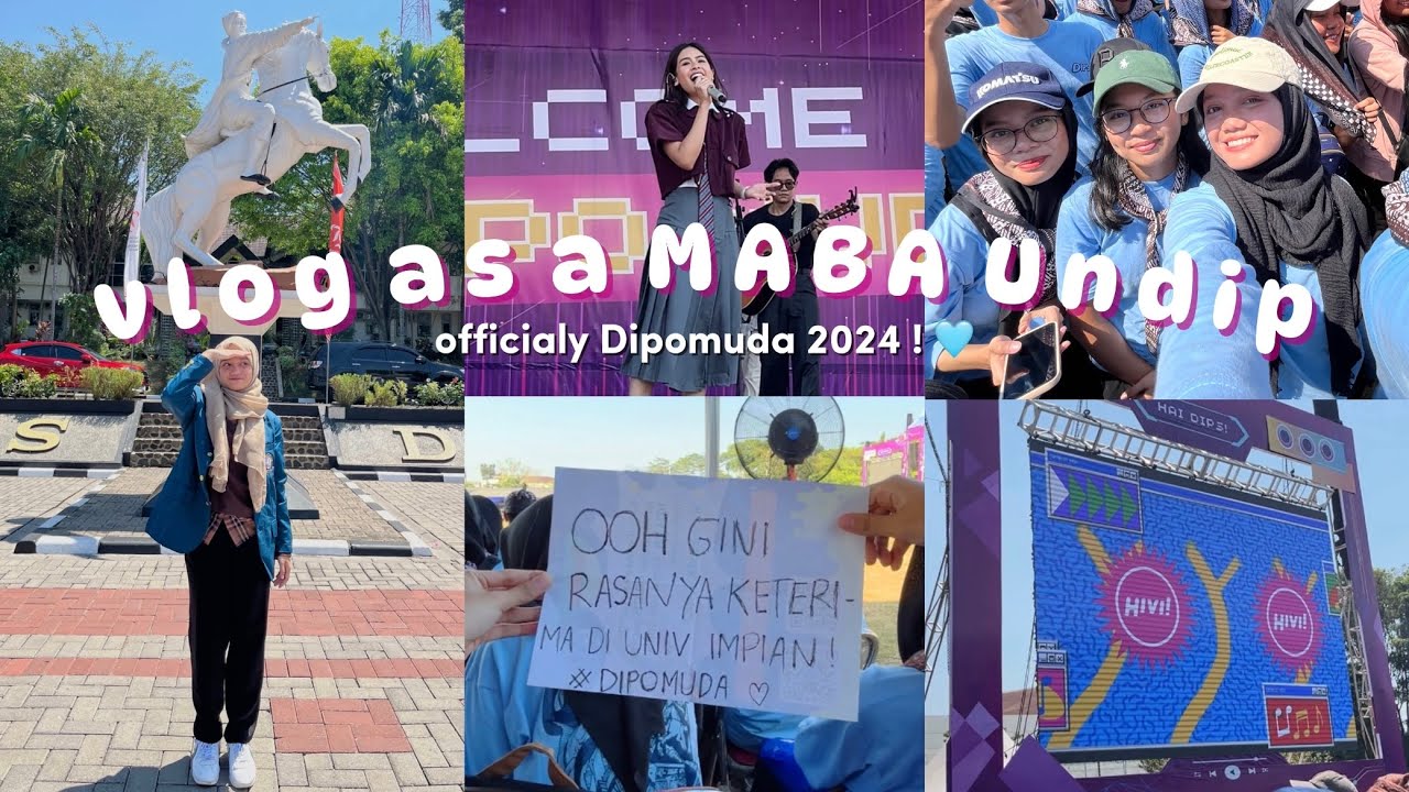 ODM UNDIP 2024 VLOG *as a maba* 🩵